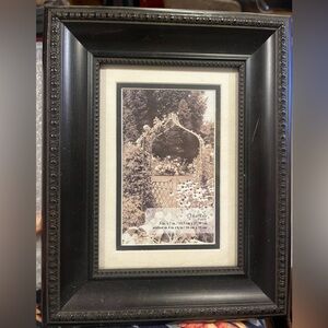 Black Frame with mat